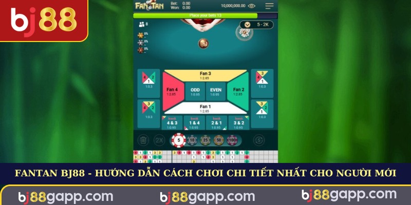 Fantan BJ88 - Hướng Dẫn Cách Chơi Chi Tiết Nhất Cho Người Mới