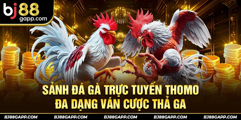 Sảnh đá gà trực tuyến thomo đa dạng ván cược