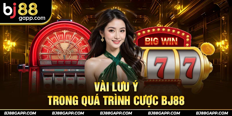 Vài lưu ý trong quá trình cược Bj88