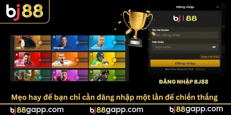 Mẹo hay để bạn chỉ cần đăng nhập một lần để chiến thắng